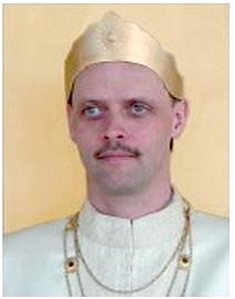 01 Raja Bjarne.png - Raja Bjarne Landsfeldt, Raja of Invincible Denmark for the Global Country of World Peace, reported on the effectiveness of Col Chasse's presentations arising from his expertise in the military field.